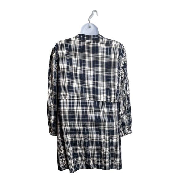 LL‎ Bean Signature Women's Plaid Layered Button Up Shirt Size 16 Preppy Classic - Picture 2 of 12